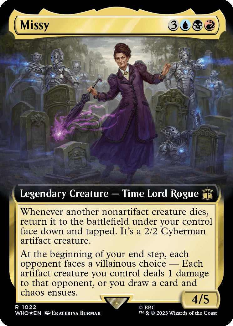 Missy (Extended Art) (Surge Foil) [Doctor Who] | Clutch Gaming