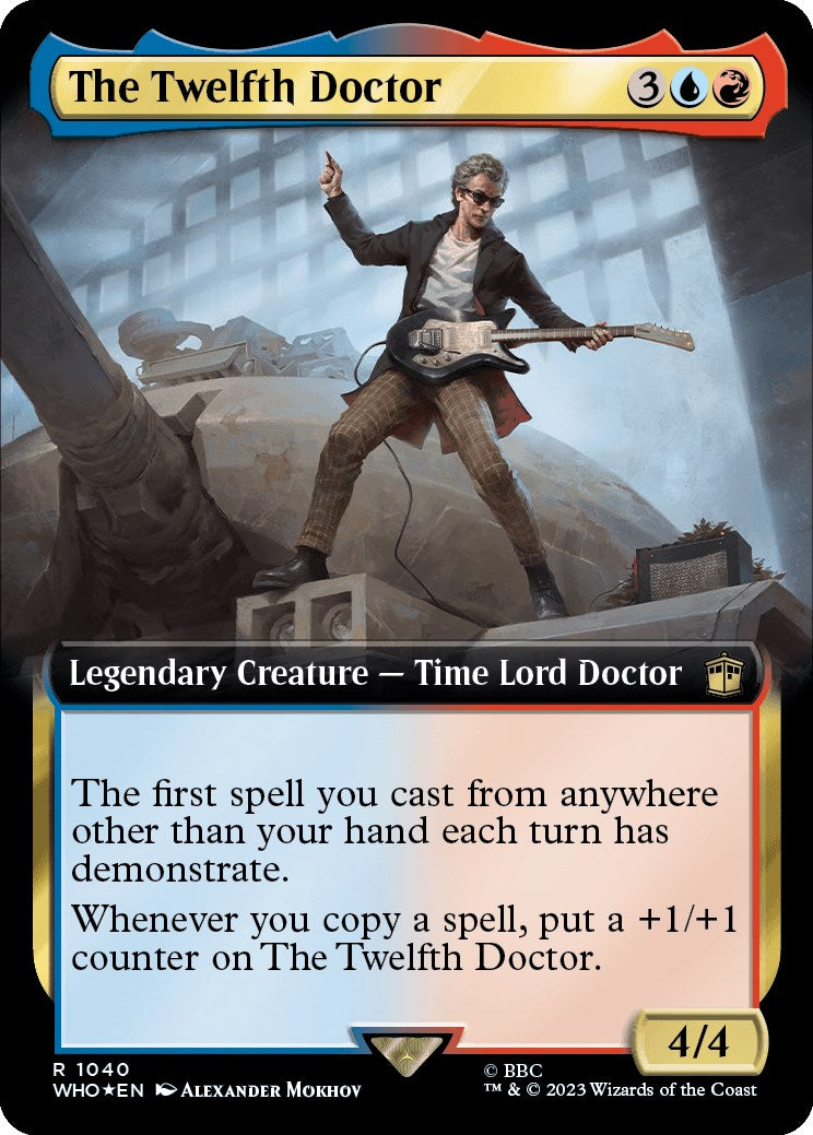 The Twelfth Doctor (Extended Art) (Surge Foil) [Doctor Who] | Clutch Gaming