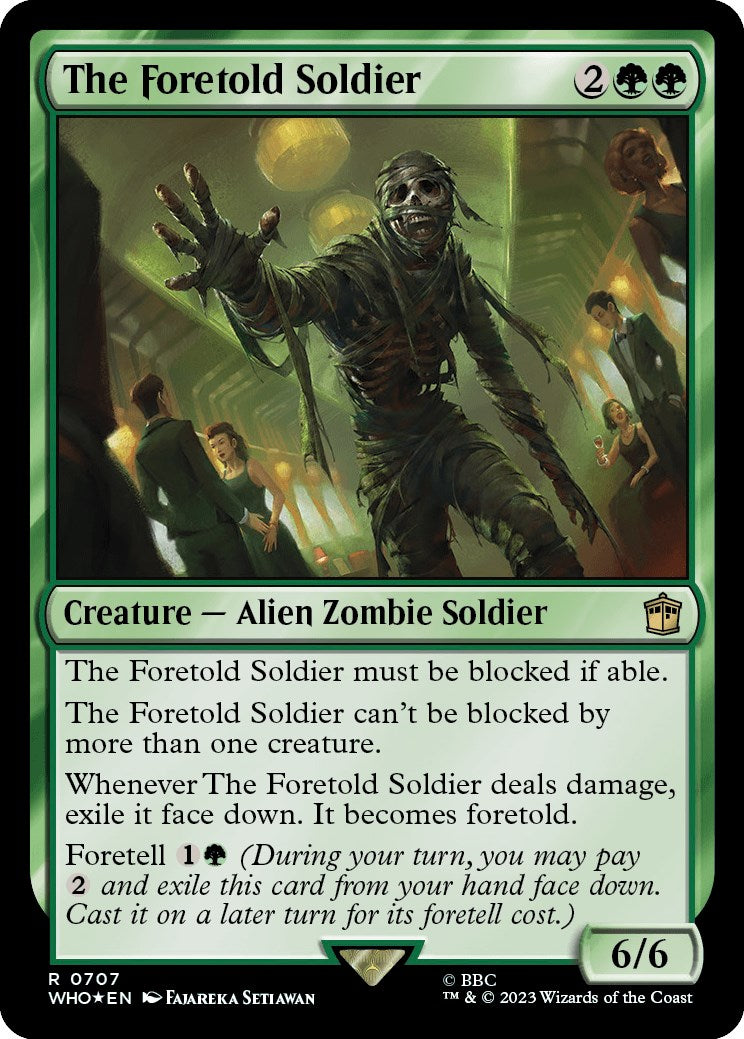 The Foretold Soldier (Surge Foil) [Doctor Who] | Clutch Gaming