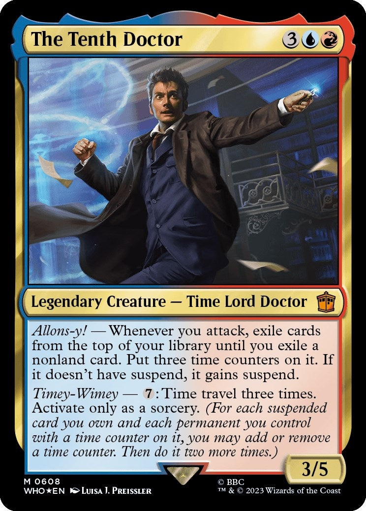 The Tenth Doctor (Surge Foil) [Doctor Who] | Clutch Gaming