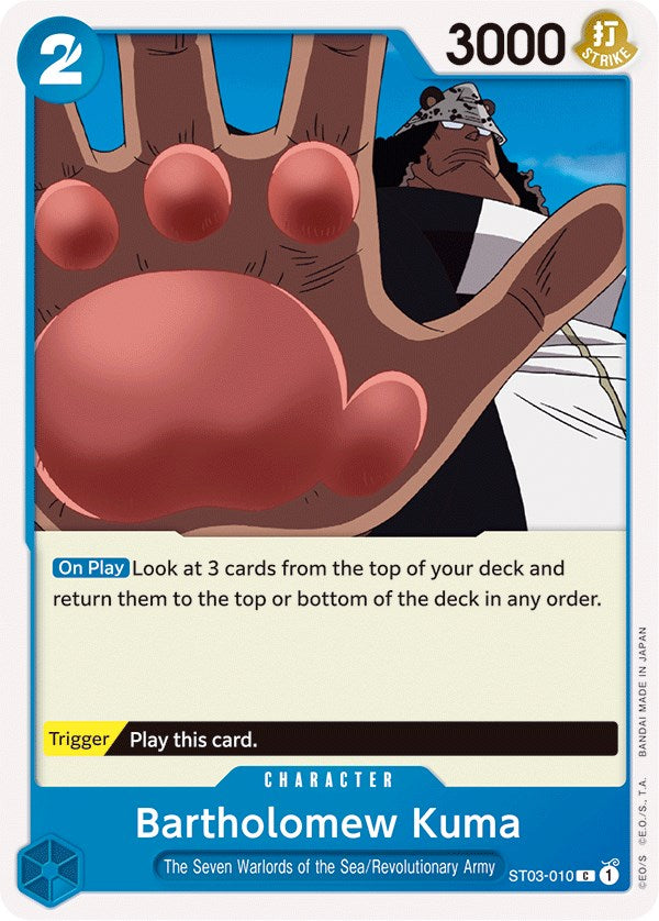 Bartholomew Kuma [Starter Deck: The Seven Warlords of The Sea] | Clutch Gaming