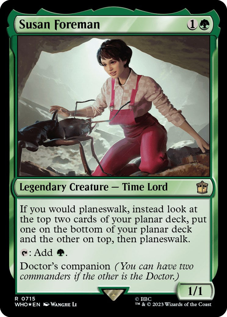 Susan Foreman (Surge Foil) [Doctor Who] | Clutch Gaming