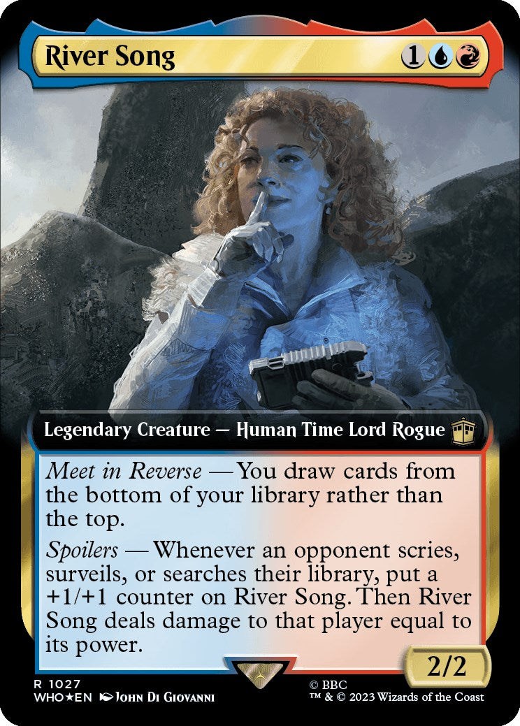 River Song (Extended Art) (Surge Foil) [Doctor Who] | Clutch Gaming