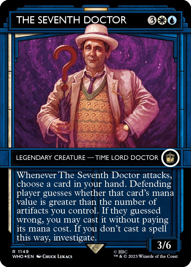 The Seventh Doctor (Showcase) (Surge Foil) [Doctor Who] | Clutch Gaming