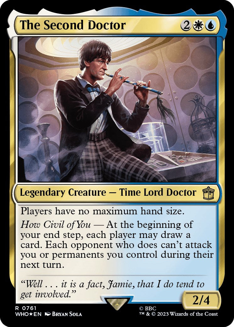 The Second Doctor (Surge Foil) [Doctor Who] | Clutch Gaming