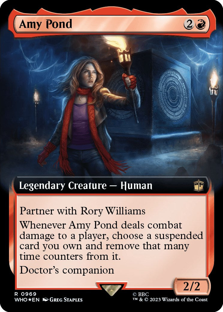 Amy Pond (Extended Art) (Surge Foil) [Doctor Who] | Clutch Gaming