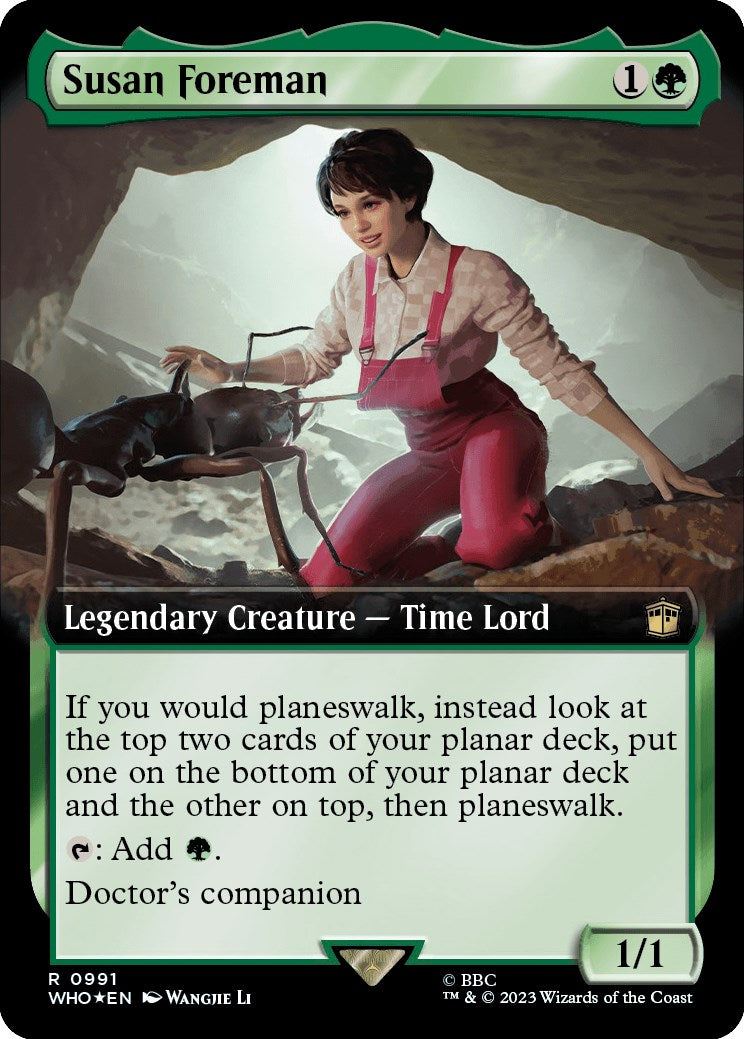 Susan Foreman (Extended Art) (Surge Foil) [Doctor Who] | Clutch Gaming