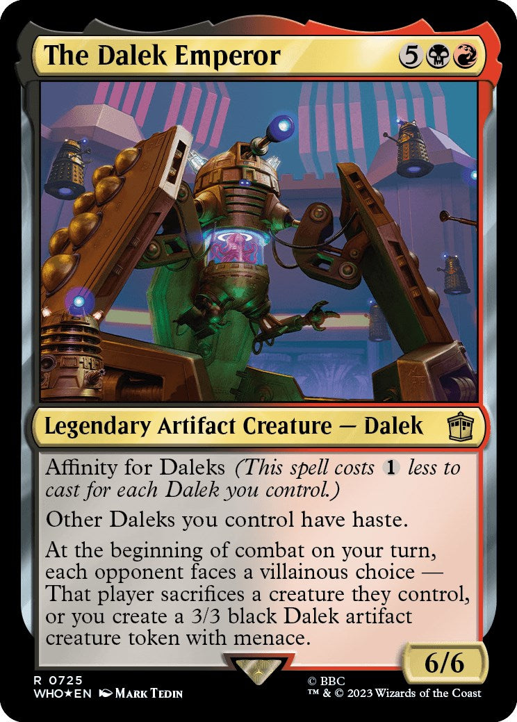 The Dalek Emperor (Surge Foil) [Doctor Who] | Clutch Gaming