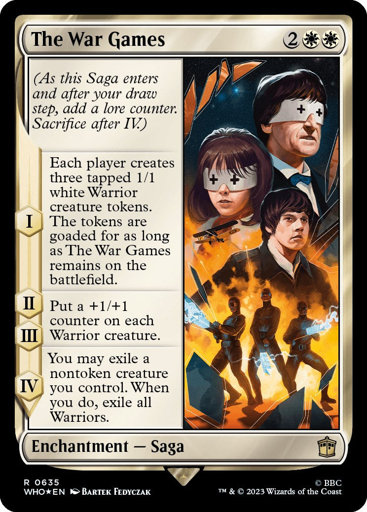 The War Games (Surge Foil) [Doctor Who] | Clutch Gaming