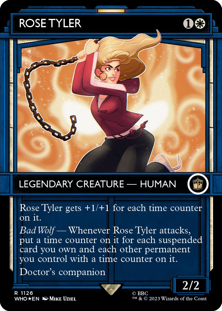 Rose Tyler (Showcase) (Surge Foil) [Doctor Who] | Clutch Gaming