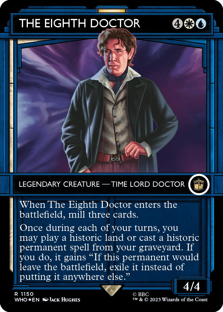 The Eighth Doctor (Showcase) (Surge Foil) [Doctor Who] | Clutch Gaming