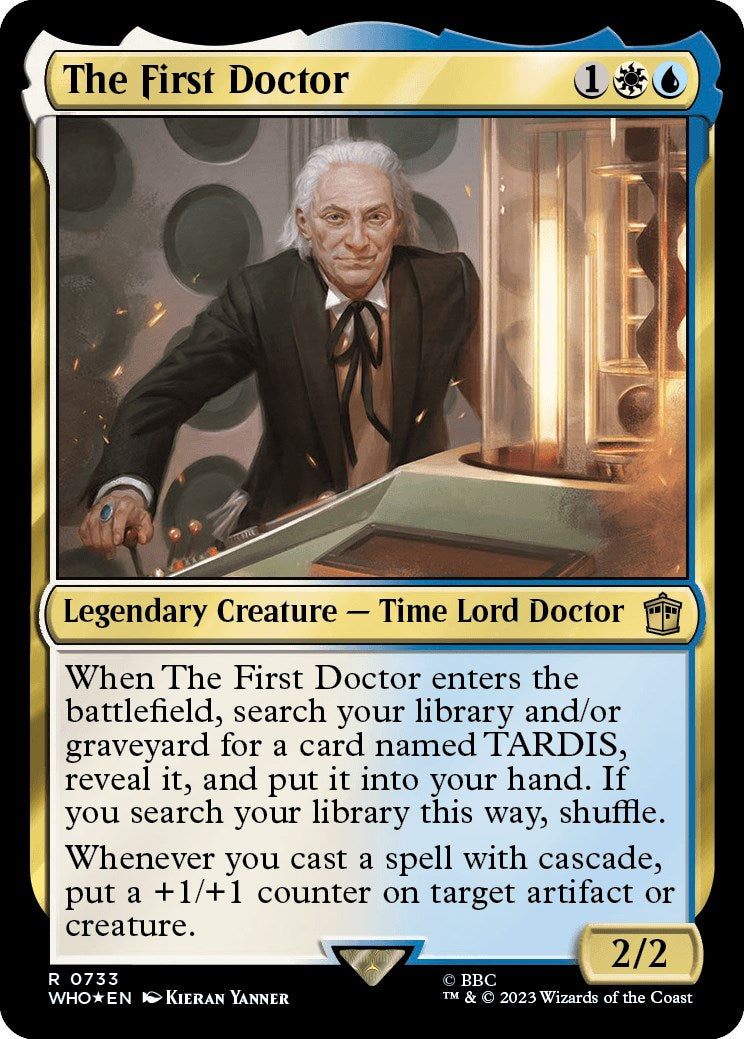 The First Doctor (Surge Foil) [Doctor Who] | Clutch Gaming