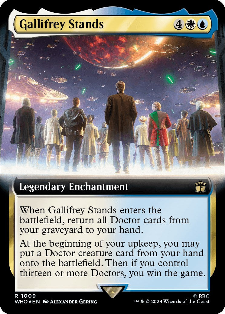 Gallifrey Stands (Extended Art) (Surge Foil) [Doctor Who] | Clutch Gaming