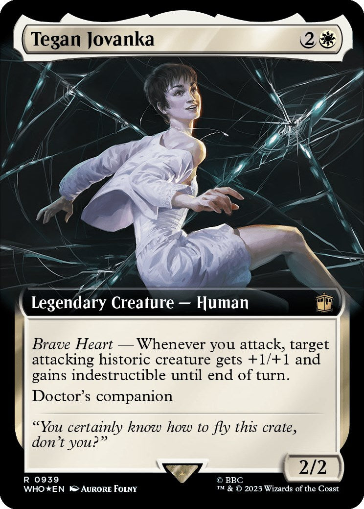 Tegan Jovanka (Extended Art) (Surge Foil) [Doctor Who] | Clutch Gaming