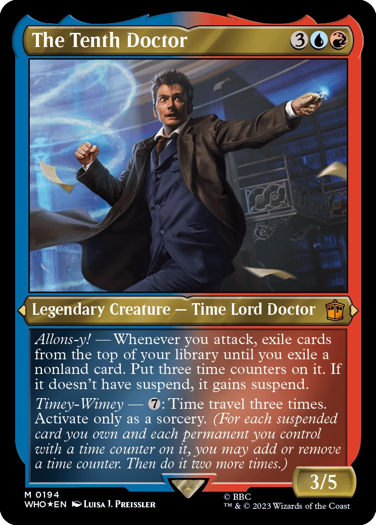 The Tenth Doctor (Display Commander) [Doctor Who] | Clutch Gaming