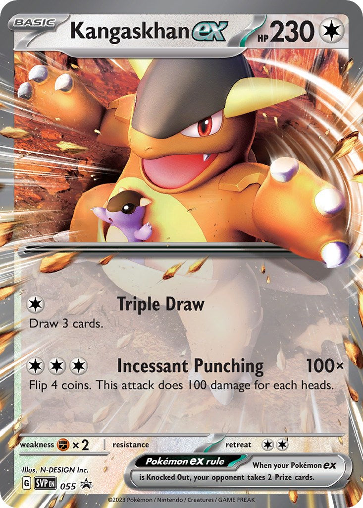 Kangaskhan ex (055) [Scarlet & Violet: Black Star Promos] | Clutch Gaming