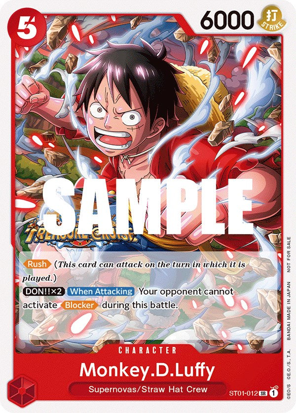 Monkey.D.Luffy (Tournament Pack Vol. 5) [One Piece Promotion Cards] | Clutch Gaming