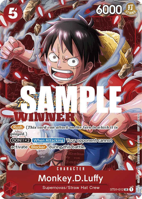 Monkey.D.Luffy (Winner Pack Vol. 5) [One Piece Promotion Cards] | Clutch Gaming