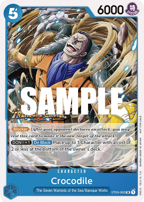 Crocodile (Tournament Pack Vol. 5) [One Piece Promotion Cards] | Clutch Gaming