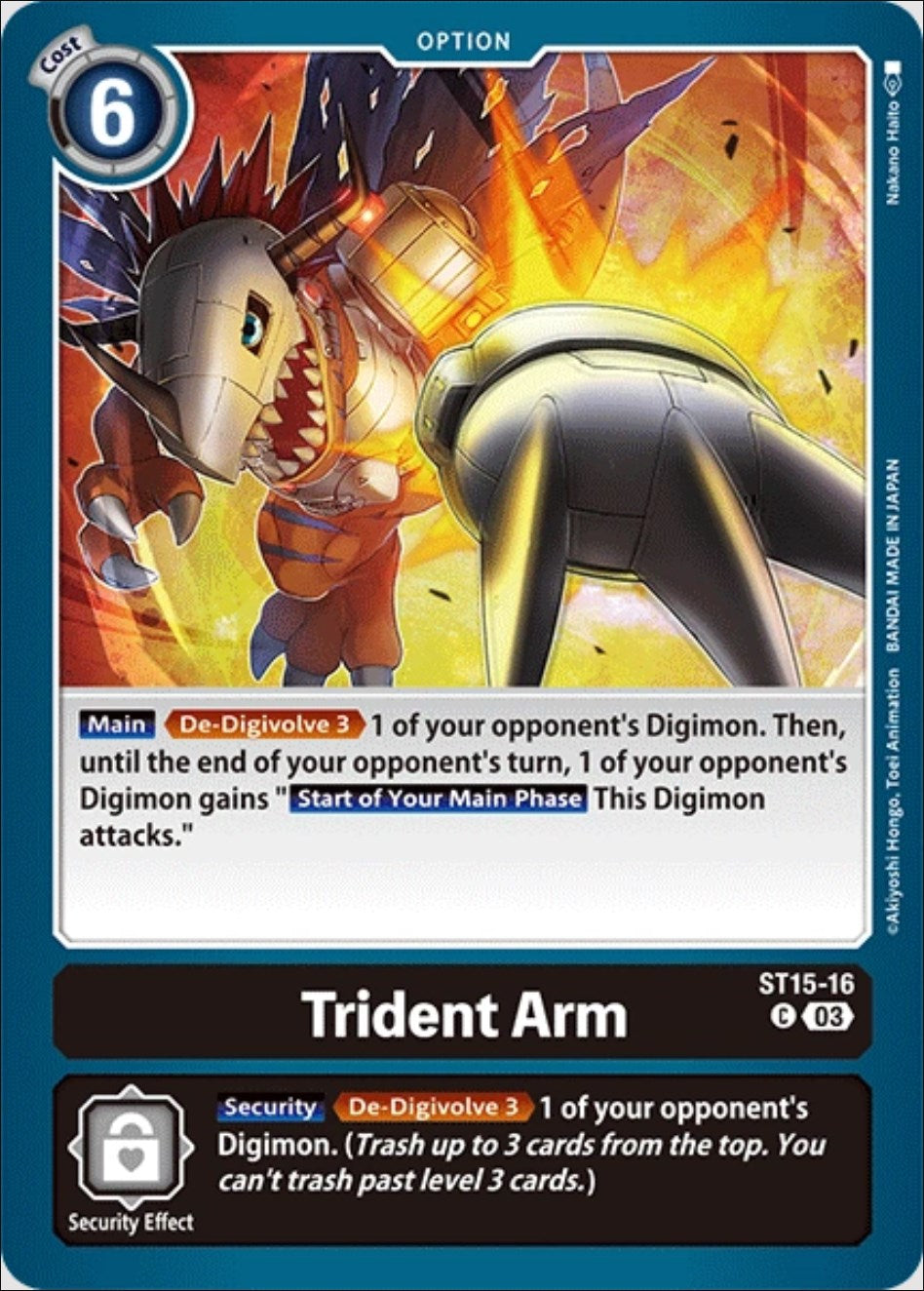 Trident Arm [ST15-16] [Starter Deck: Dragon of Courage] | Clutch Gaming