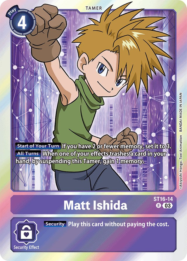 Matt Ishida [ST16-14] [Starter Deck: Wolf of Friendship] | Clutch Gaming