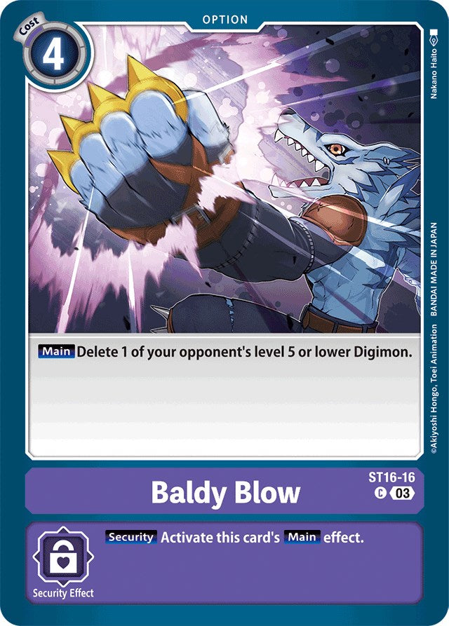 Baldy Blow [ST16-16] [Starter Deck: Wolf of Friendship] | Clutch Gaming