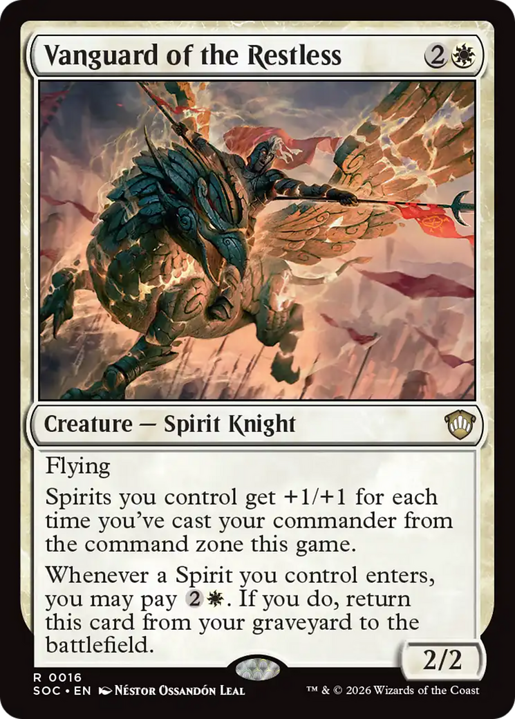 Vanguard of the Restless [Secrets of Strixhaven Commander] | Clutch Gaming