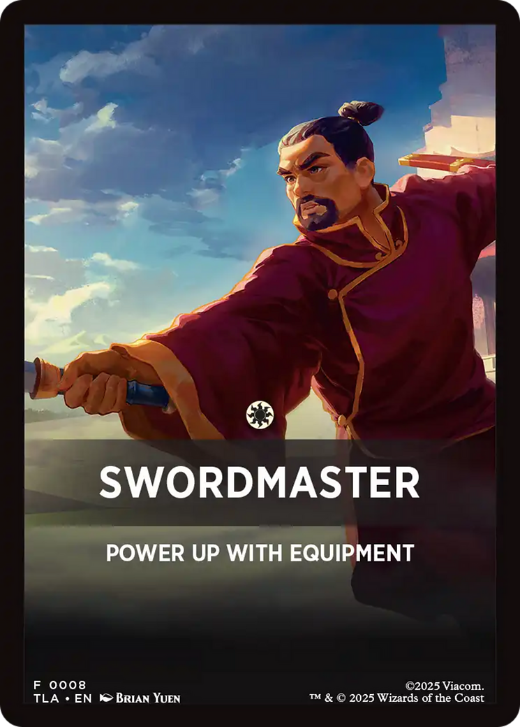 Swordmaster Theme Card [Avatar: The Last Airbender Tokens] | Clutch Gaming