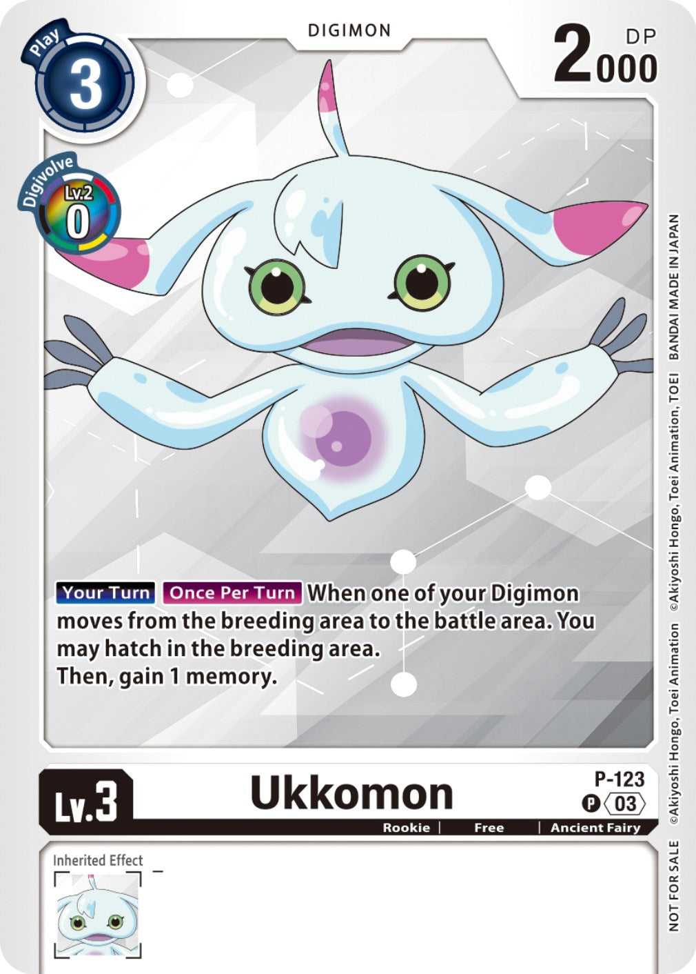 Ukkomon [P-123] (NYCC 2023 Demo Deck) [Promotional Cards] | Clutch Gaming