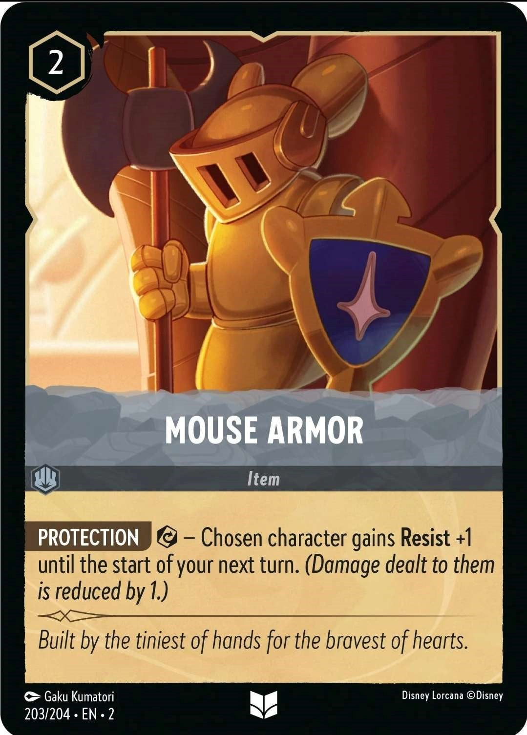 Mouse Armor (203/204) [Rise of the Floodborn] | Clutch Gaming