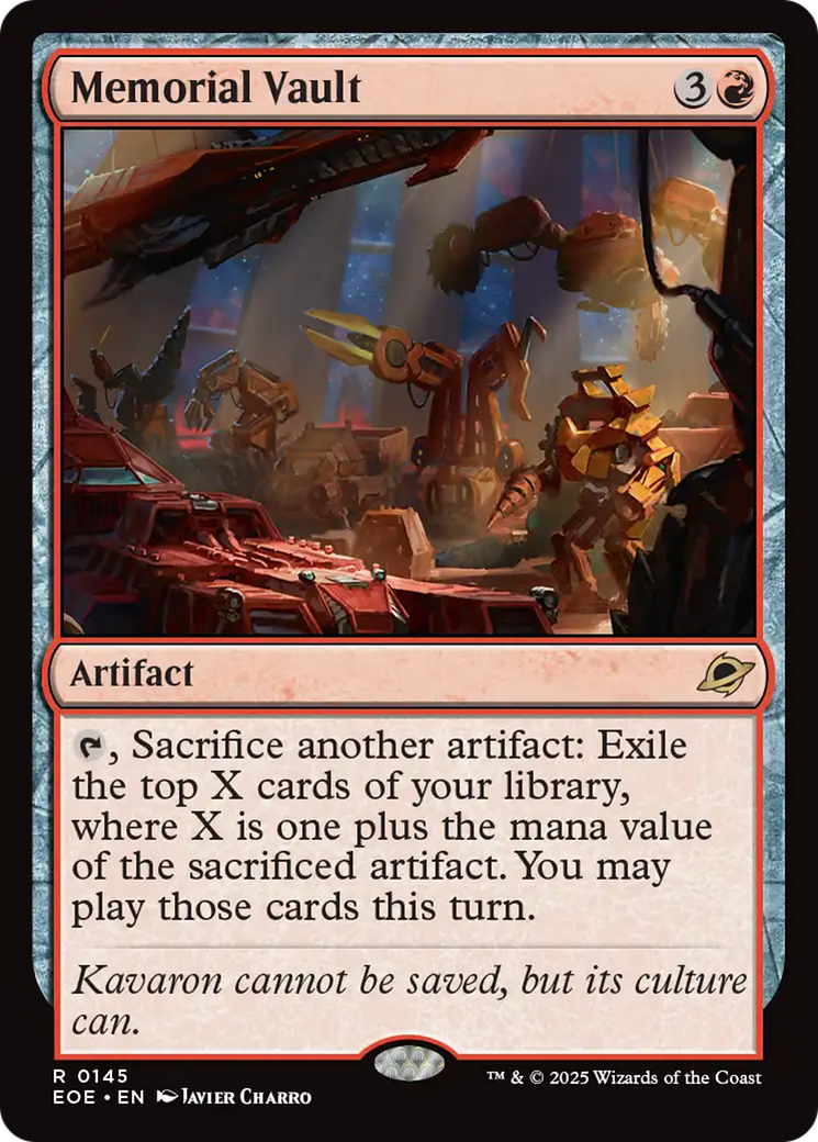 Memorial Vault [Edge of Eternities] | Clutch Gaming