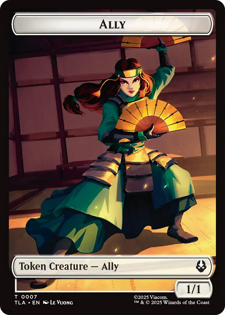 Ally (0007) // Spirit Double-Sided Token [Avatar: The Last Airbender Tokens] | Clutch Gaming