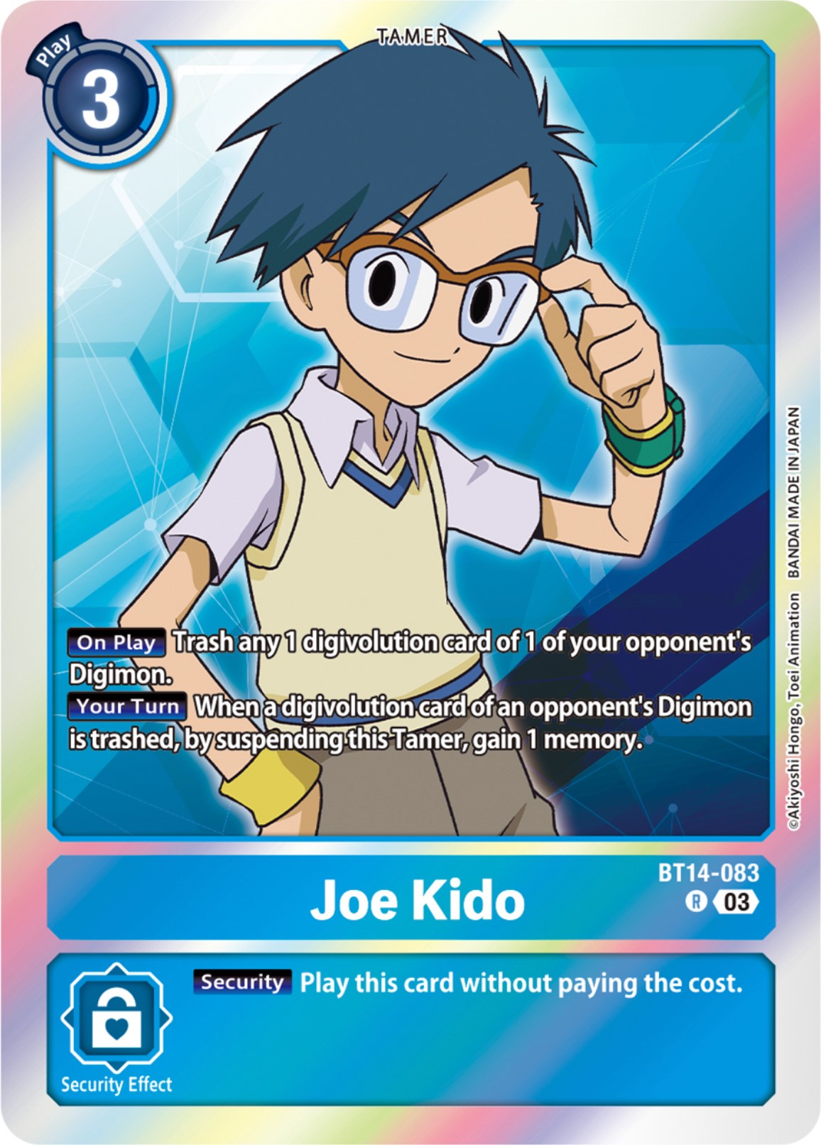 Joe kido [BT14-083] [Blast Ace] | Clutch Gaming