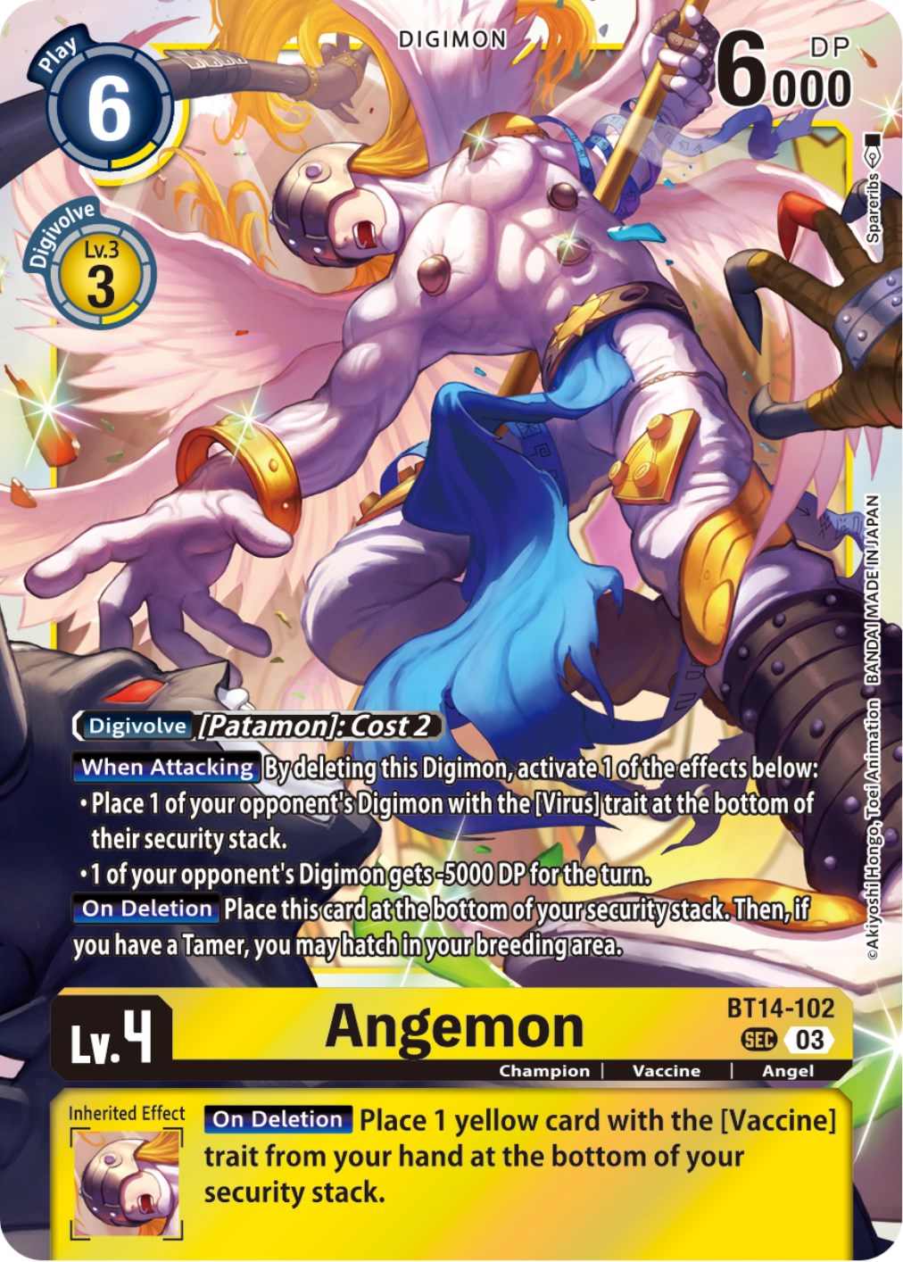 Angemon [BT14-102] [Blast Ace] | Clutch Gaming