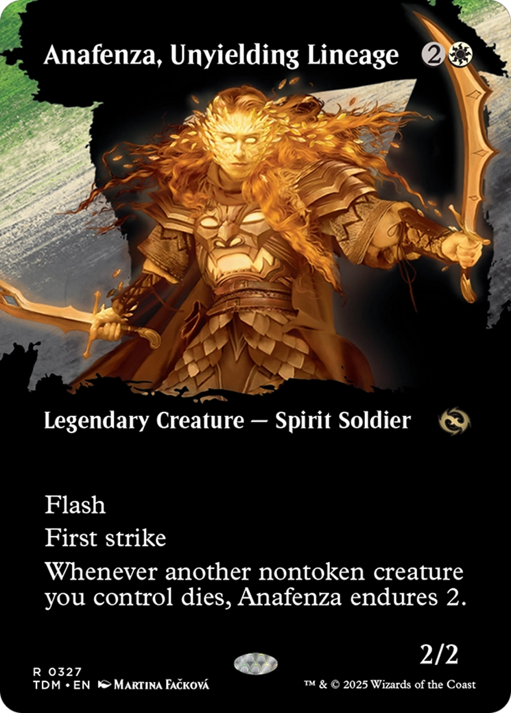 Anafenza, Unyielding Lineage (Borderless) [Tarkir: Dragonstorm] | Clutch Gaming