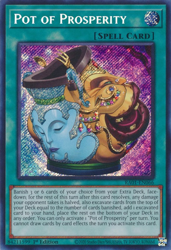 Pot of Prosperity [RA01-EN066] Secret Rare | Clutch Gaming