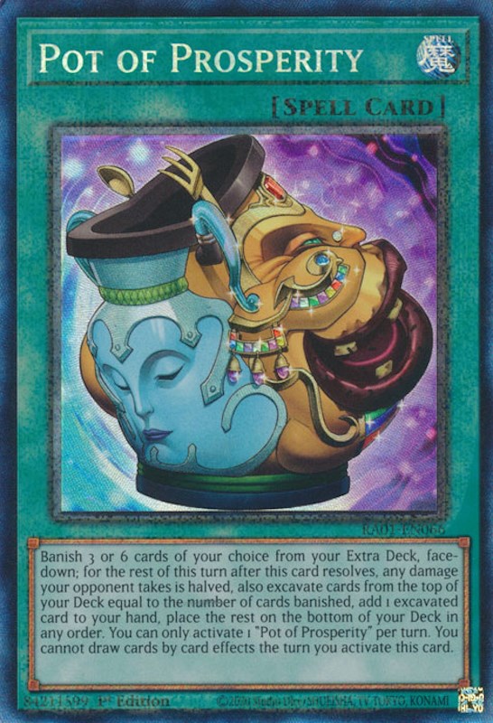 Pot of Prosperity [RA01-EN066] Prismatic Collector's Rare | Clutch Gaming