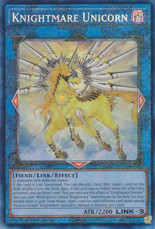 Knightmare Unicorn [RA01-EN043] Prismatic Collector's Rare | Clutch Gaming