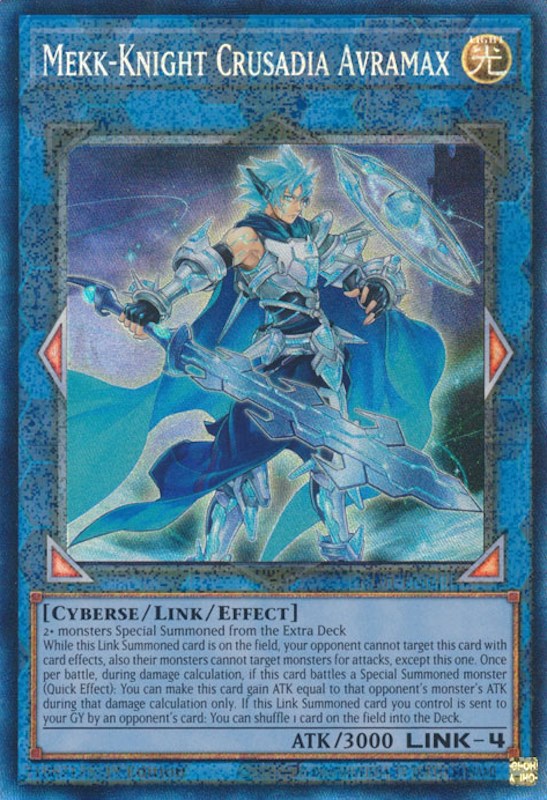 Mekk-Knight Crusadia Avramax [RA01-EN044] Prismatic Collector's Rare | Clutch Gaming