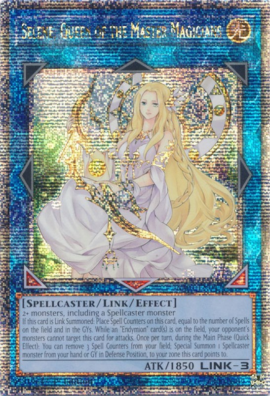 Selene, Queen of the Master Magicians [RA01-EN047] Quarter Century Secret Rare | Clutch Gaming