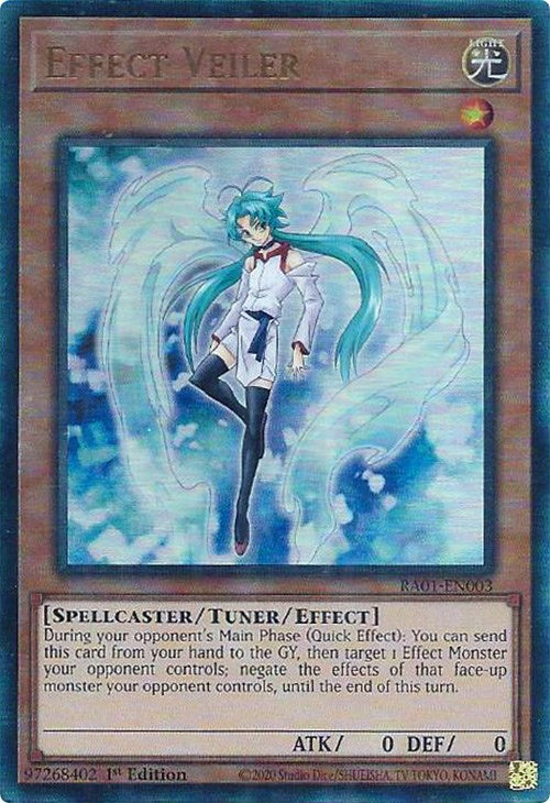 Effect Veiler [RA01-EN003] Prismatic Ultimate Rare | Clutch Gaming