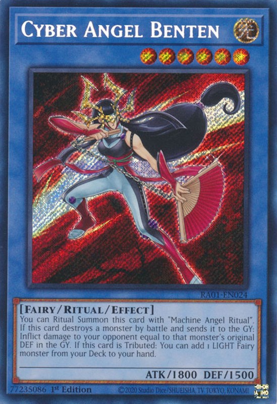 Cyber Angel Benten [RA01-EN024] Secret Rare | Clutch Gaming