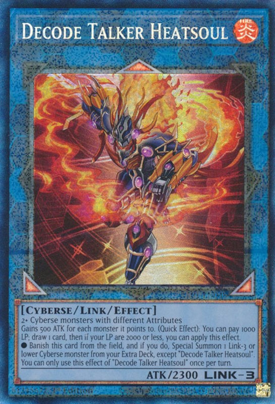 Decode Talker Heatsoul [RA01-EN048] Prismatic Collector's Rare | Clutch Gaming