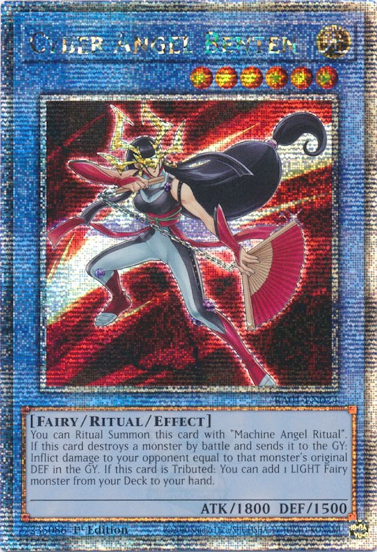 Cyber Angel Benten [RA01-EN024] Quarter Century Secret Rare | Clutch Gaming