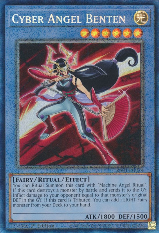 Cyber Angel Benten [RA01-EN024] Prismatic Collector's Rare | Clutch Gaming