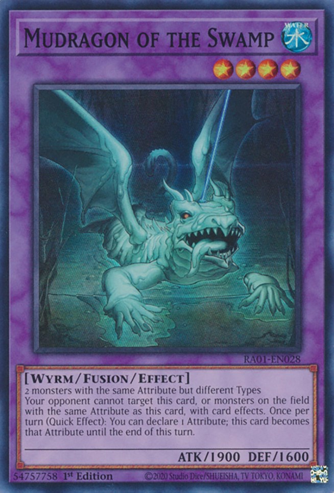 Mudragon of the Swamp [RA01-EN028] Super Rare | Clutch Gaming