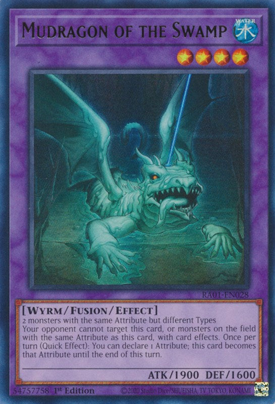 Mudragon of the Swamp [RA01-EN028] Ultra Rare | Clutch Gaming