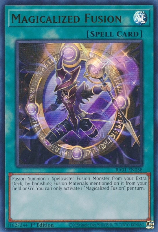 Magicalized Fusion [RA01-EN058] Ultra Rare | Clutch Gaming