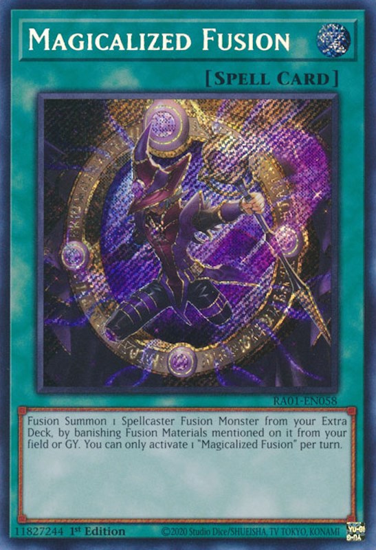 Magicalized Fusion [RA01-EN058] Secret Rare | Clutch Gaming