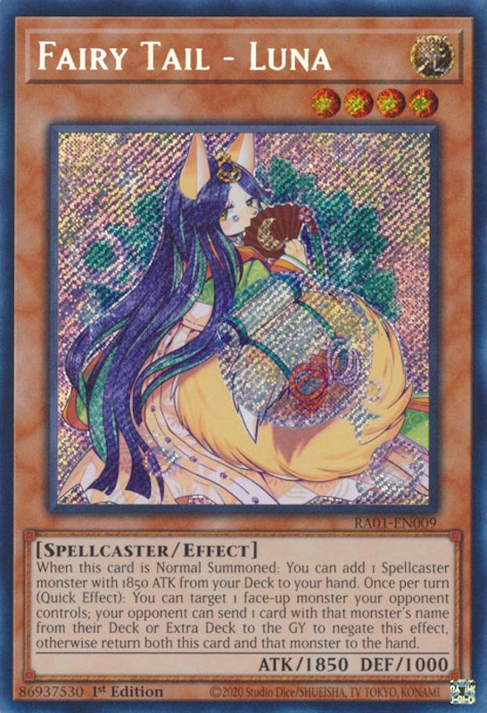 Fairy Tail - Luna [RA01-EN009] Secret Rare | Clutch Gaming